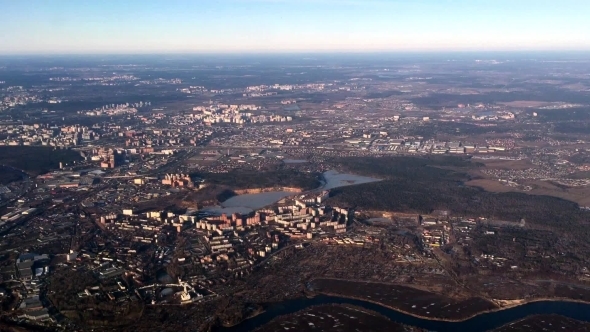 Panoramic View Of Moscow Russia