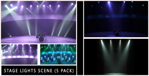 Stage Lights Scene (5 Pack) alt