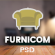 Furnicom - Multipurpose eCommerce PSD Template - ThemeForest Item for Sale