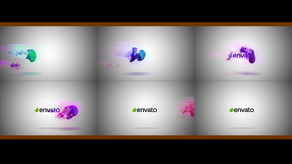 Cubic Fluid Logo Reveal