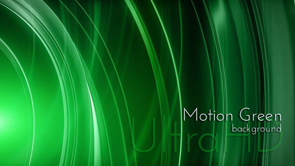 Motion Dark Green Background