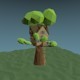 Low Poly Tree House - 3DOcean Item for Sale