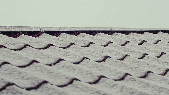 Snow Falls On The Roof 2