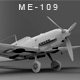ME 109 Fighter Aircraft - 3DOcean Item for Sale
