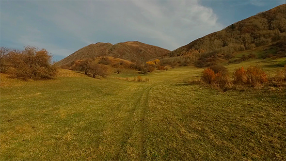 Aerial Flight in the Mountains
