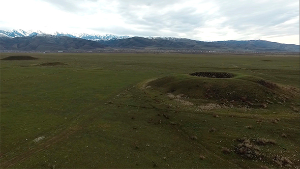 Aerial Flight in the Evening