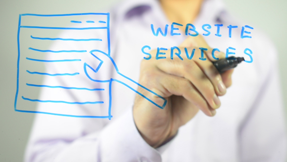 Website Services, Illustration