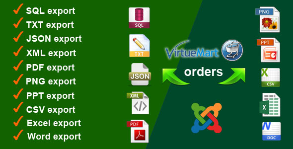 Eksport zamówień Virtuemart