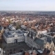 Top View Of The City Of Bruges, Belgium - VideoHive Item for Sale