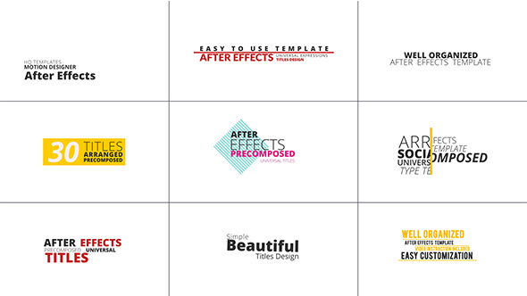 30 Universal Titles alt