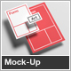 Floating Stationery Mock-Up  - A4, A5, Business Card - GraphicRiver Item for Sale