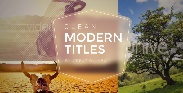 Modern Hinged Slideshow Titles alt