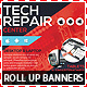 Tech Repair Center Roll Up Banners - GraphicRiver Item for Sale