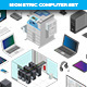 Isometric Computer Set - GraphicRiver Item for Sale