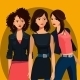 Three Young Women - GraphicRiver Item for Sale