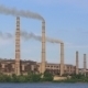 Industrial Stacks Of Coal Power Plant Injecting - VideoHive Item for Sale