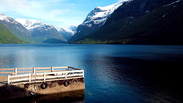 Beautiful Nature Norway With Water