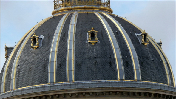 A Dome Roof in the City of Paris France