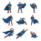 Superhero in Action - GraphicRiver Item for Sale