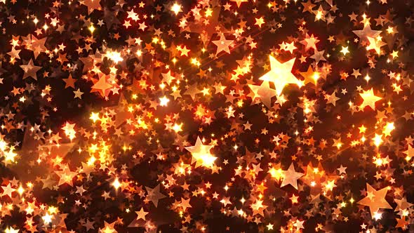 Flying Golden Stars