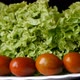 Green Salad And Red Tomatoes - VideoHive Item for Sale