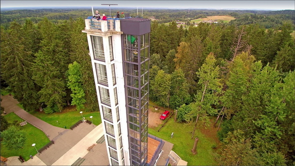 The Highest Peak Suur-Munamae in Estonia