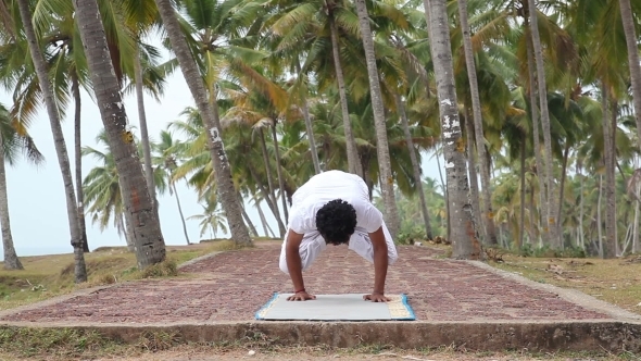 Yoga On The Tropical Village
