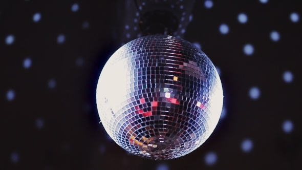 Disco Mirror Ball In a Karaoke Bar