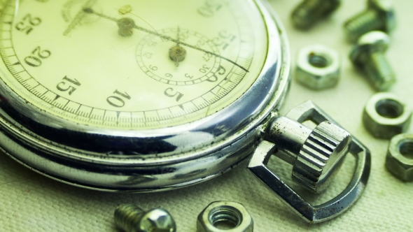 Vintage Dial Stopwatch. alt