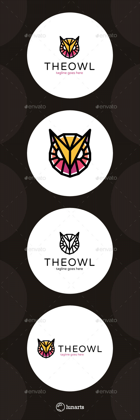 Poly Owl Logo