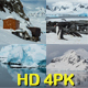 Sights of Antarctica 4 Pack - VideoHive Item for Sale