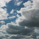 Time Lapse of Majestic Sky Clouds Quickly Fly From Left to Right - VideoHive Item for Sale
