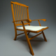 Wooden Chair - 3DOcean Item for Sale