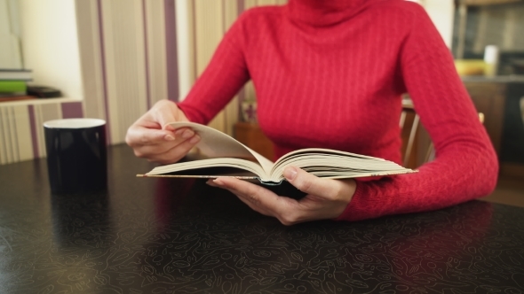 Girl Reading a Book