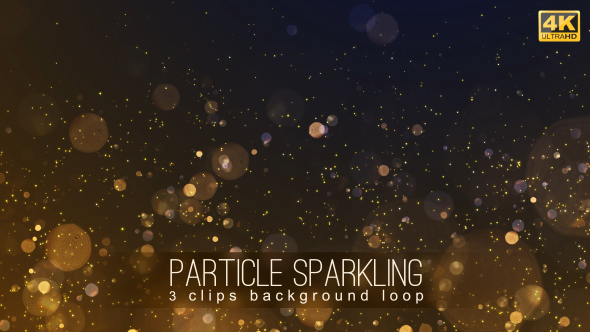 Particle Sparkling Backgrounds