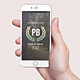 iPhone 6 Mockup Hand Hold - GraphicRiver Item for Sale