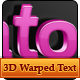 3D Warped Text Styles - GraphicRiver Item for Sale