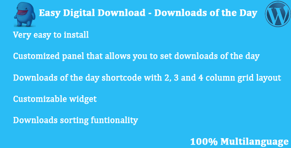 Easy Digital Downloads - Downloads of the Day