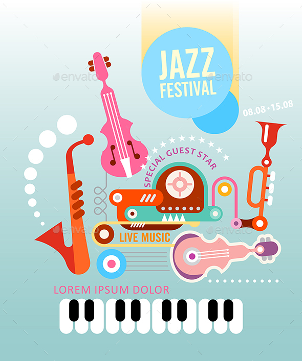 Music Festival Poster Graphics Designs Templates