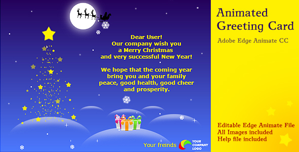 Animated Christmas Card