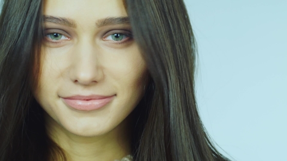 Portrait Of a Dark-haired Girl