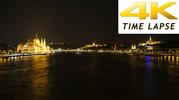 View of Hungarian Gothic Parliament, Budapest, Hungary