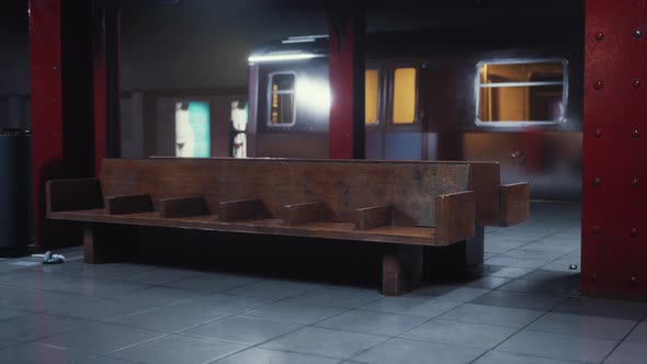 Empty Train Station During the Covid19 Pandemic alt