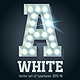 Light Up Cold White Alphabet - GraphicRiver Item for Sale