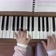 Child playing piano. Close up - VideoHive Item for Sale