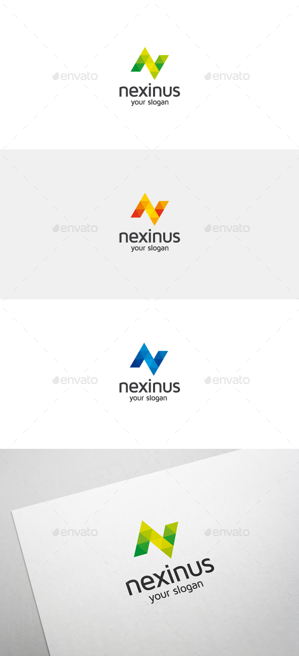 Nexinus N Letter Logo