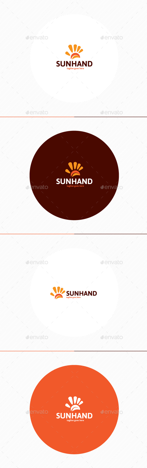 Sun Hand Logo