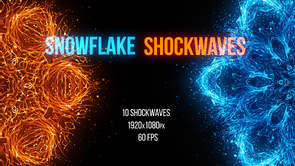 Snowflake Shockwaves