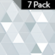 Triangle White Background-7 Pack - VideoHive Item for Sale