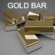 Gold Bar - 3DOcean Item for Sale